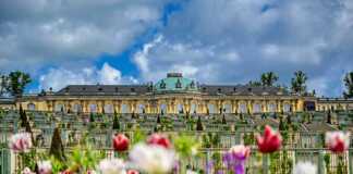 Sanssouci Palace In Potsdam, Germany