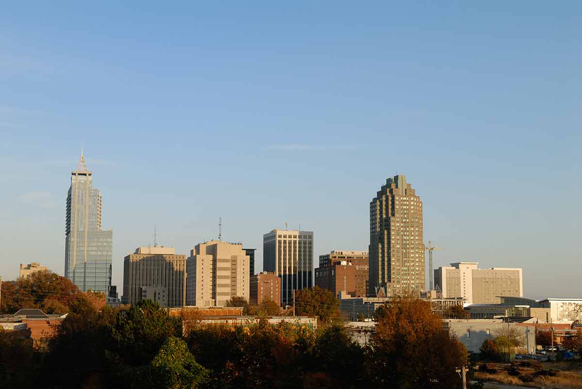 things to do in raleigh nc this weekend Downtown skyline of Raleigh