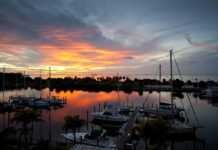 things to do in ruskin marina at sunset
