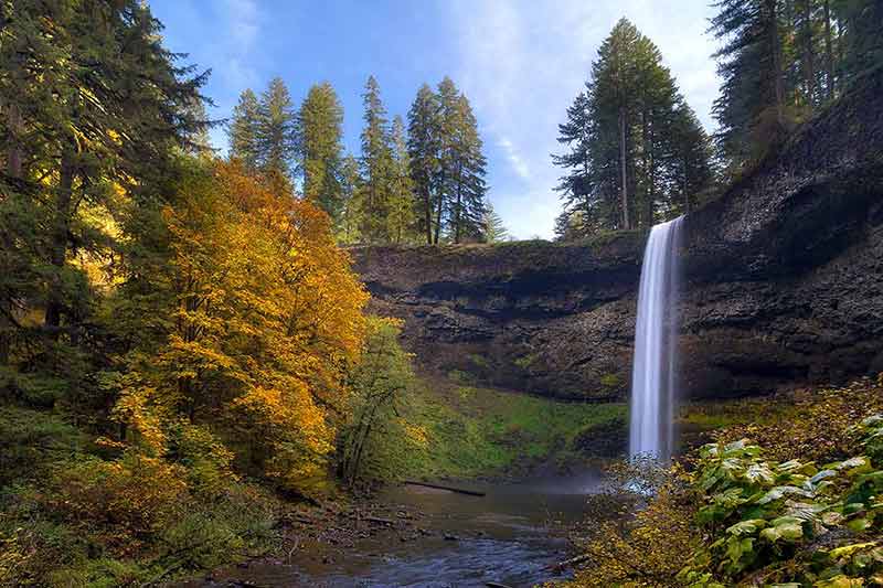 things to do in salem tomorrow waterfall and autumn leaves