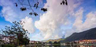 Sapa Town During Beautiful Sunny Day, Lao Cai Province