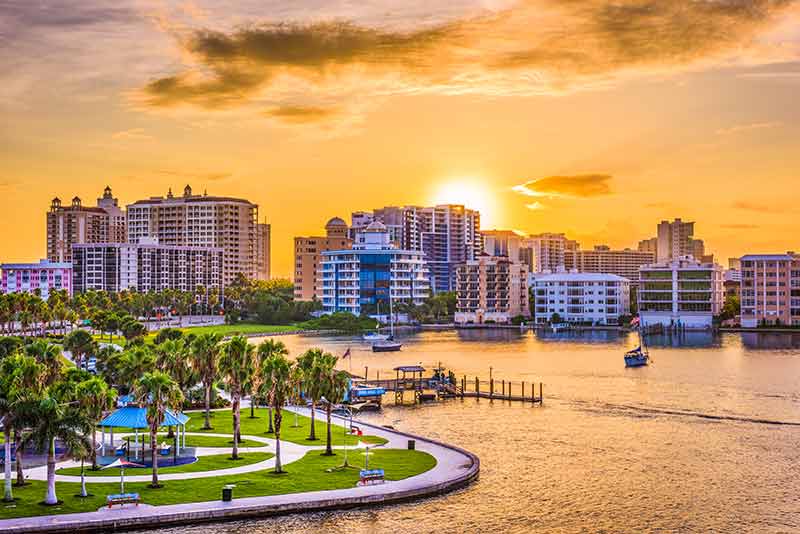 things to do in sarasota city skyline waterfront