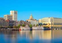 20 things to do in Savannah that feel like stepping into another era Riverfront Of Downtown Savannah In Georgia