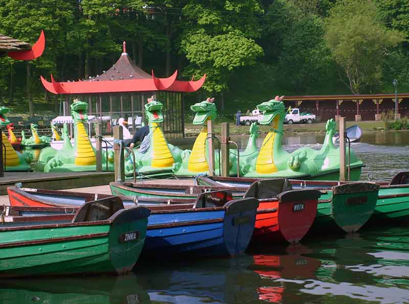 things to do in scarborough boats at Peasholm Park