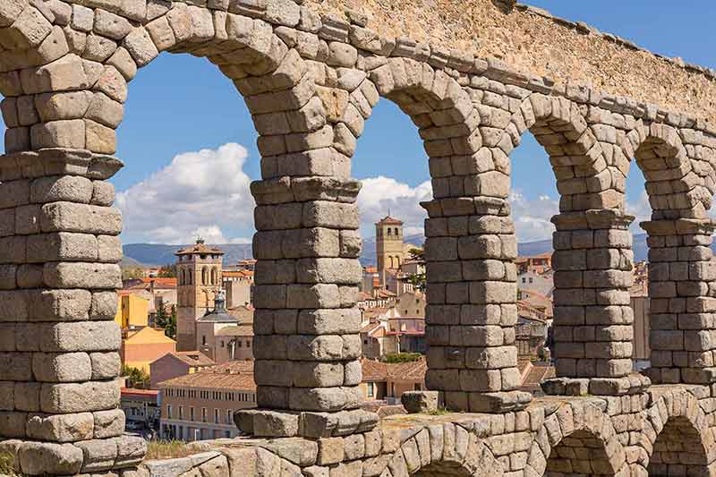 Segovia Aqueduct Ruins
