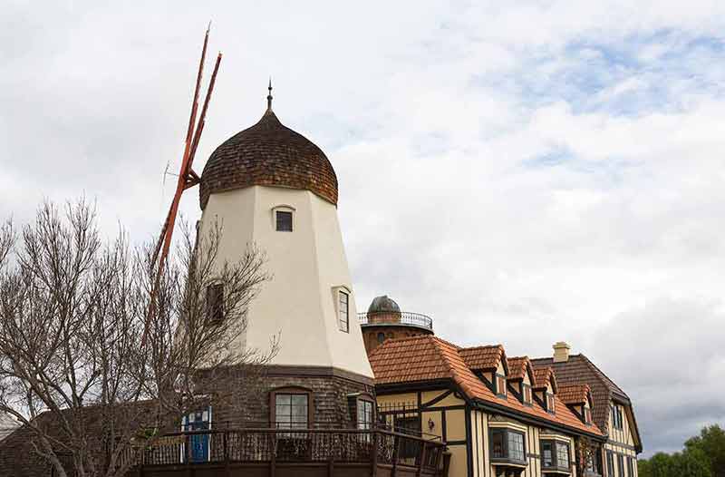Faux Windmill In Solvang, CA