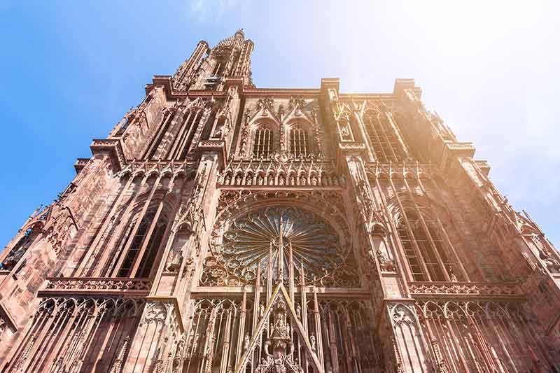 Cathedral Of Our Lady At Strasbourg