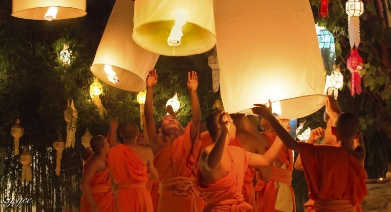 Thai lantern festival