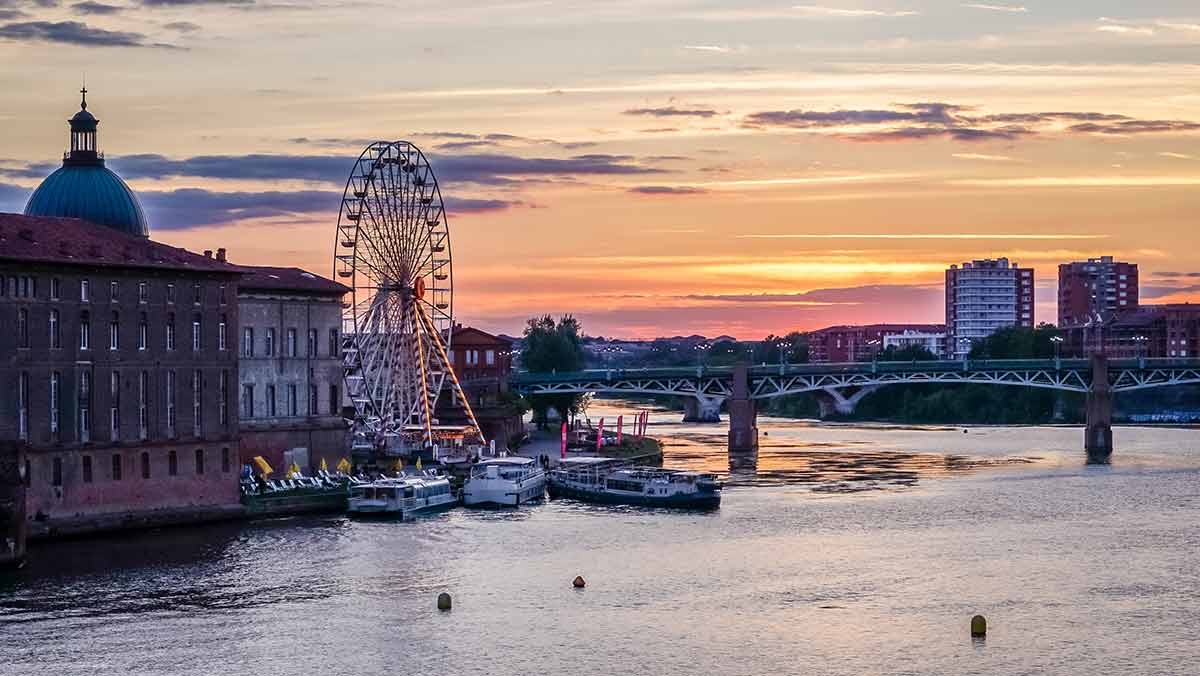 Sunset In Toulouse