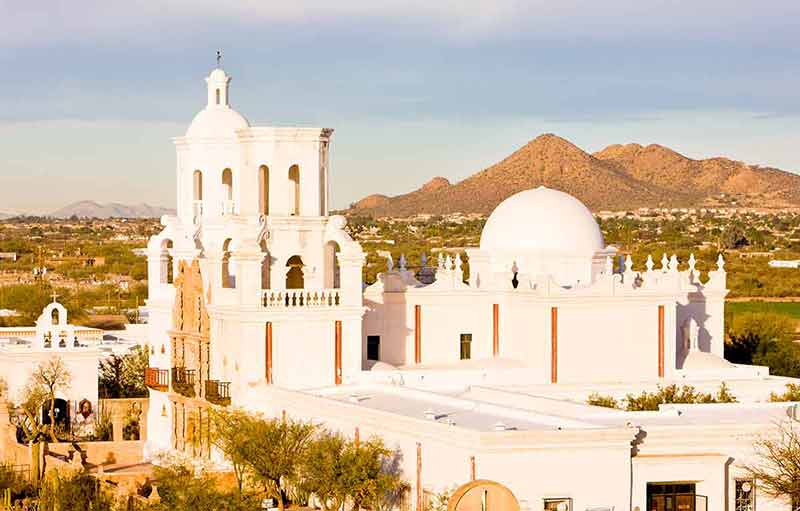 San Xavier Del Bac Mission, Arizona, USA