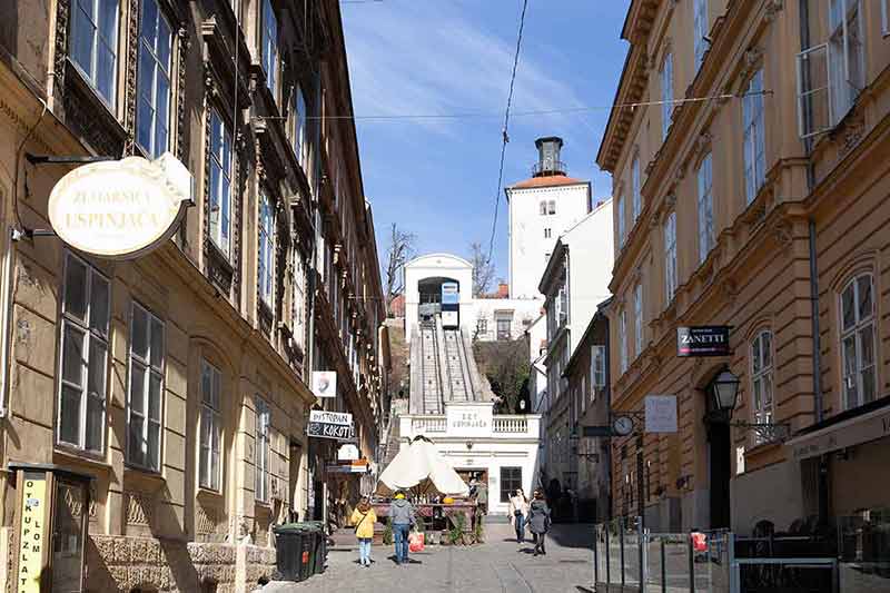 things to do in zagreb croatia Funicular and Lotrscak Tower.