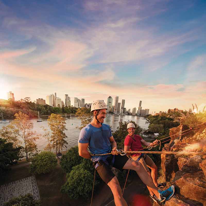 things to do on brisbane abseilling