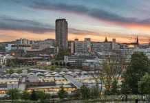 things to see in Sheffield cityscape at dusk