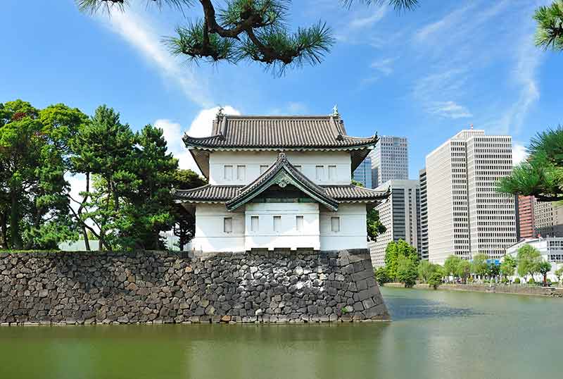 Imperial Palace In Tokyo