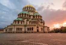 Alexander Nevsky Cathedral In Sofia, Bulgaria