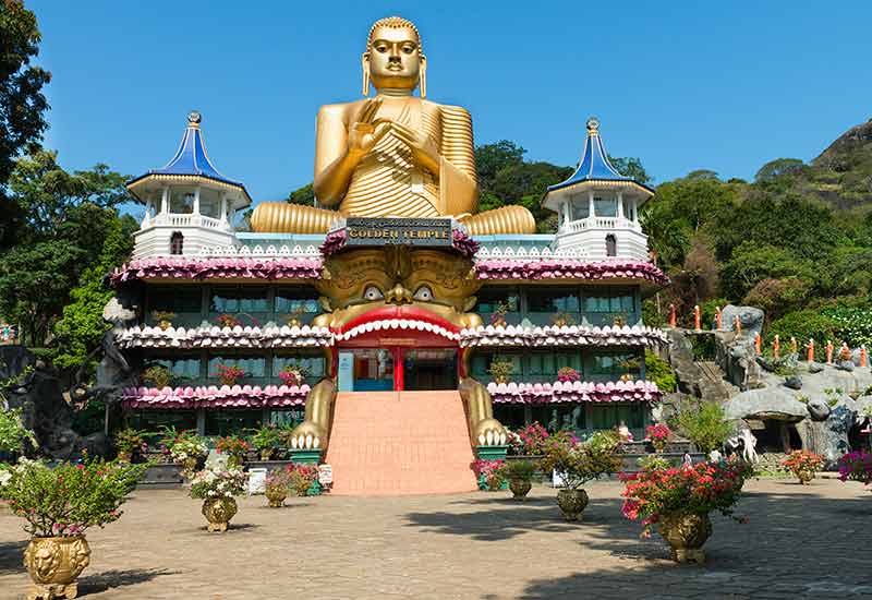 Golden Temple of Dambulla, Sri Lanka