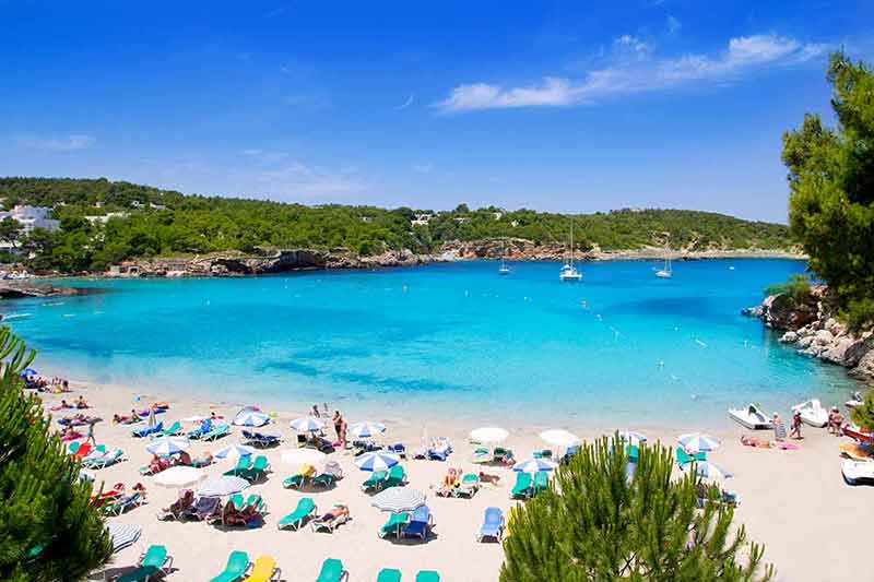 top ten beaches in spain Ibiza Portinatx