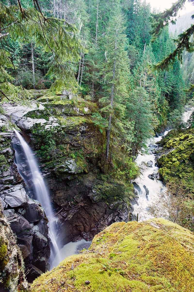 Nooksack Falls, Mount Baker National Forest Whatcom County