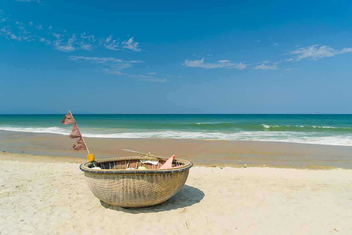 Traditional Fishing Boat On The Beach