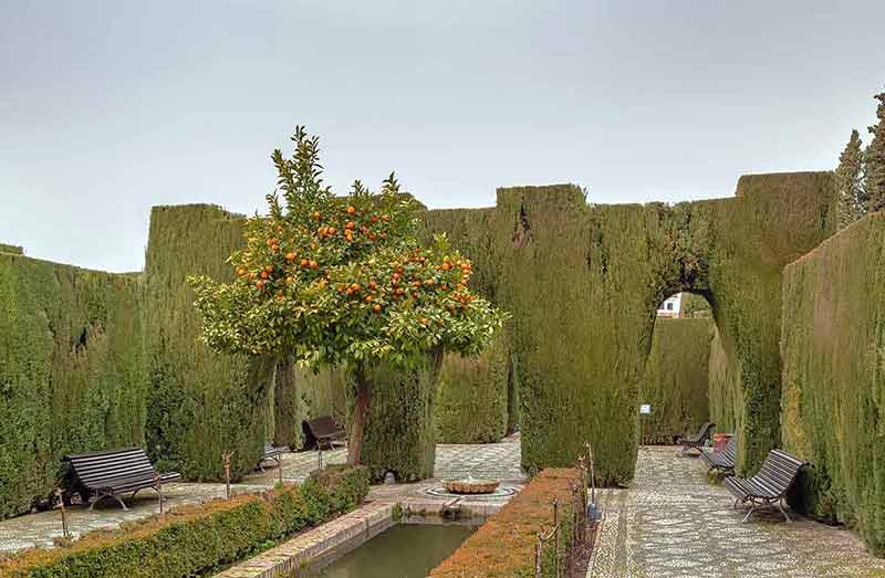 Generalife Gardens, Granada, Spain