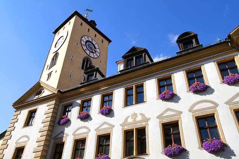 Historic Building In Regensburg