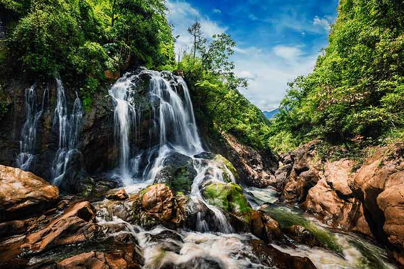 Cat-Cat Waterfall, Vietnam