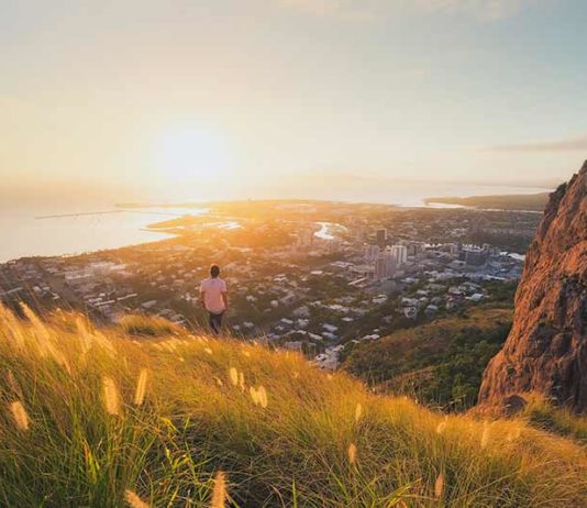 Castle Hill Lookout has a top view of townsville