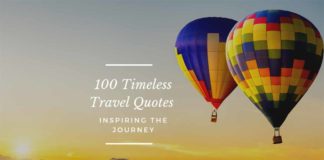 travel quotes inspiring the journey