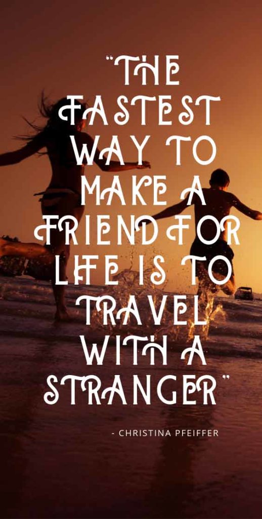 travel with friends quote