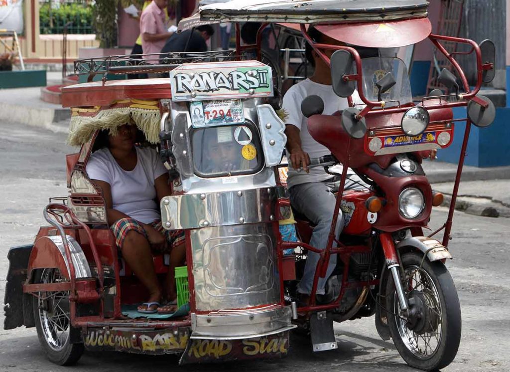 tricycle in the philippines