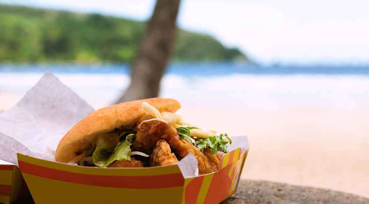 trinidad and tobago beaches fried shark and bake