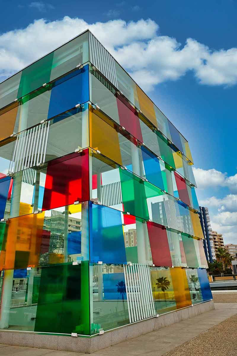types of museums list colourful cube an dblue sky