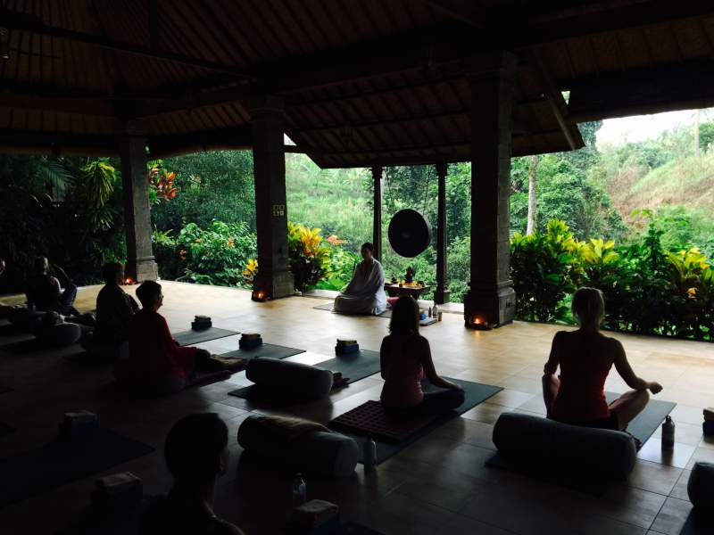 Kumara Sakti yoga pavilion