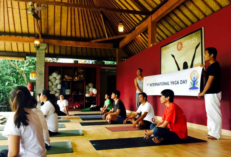 Ubud yoga retreat