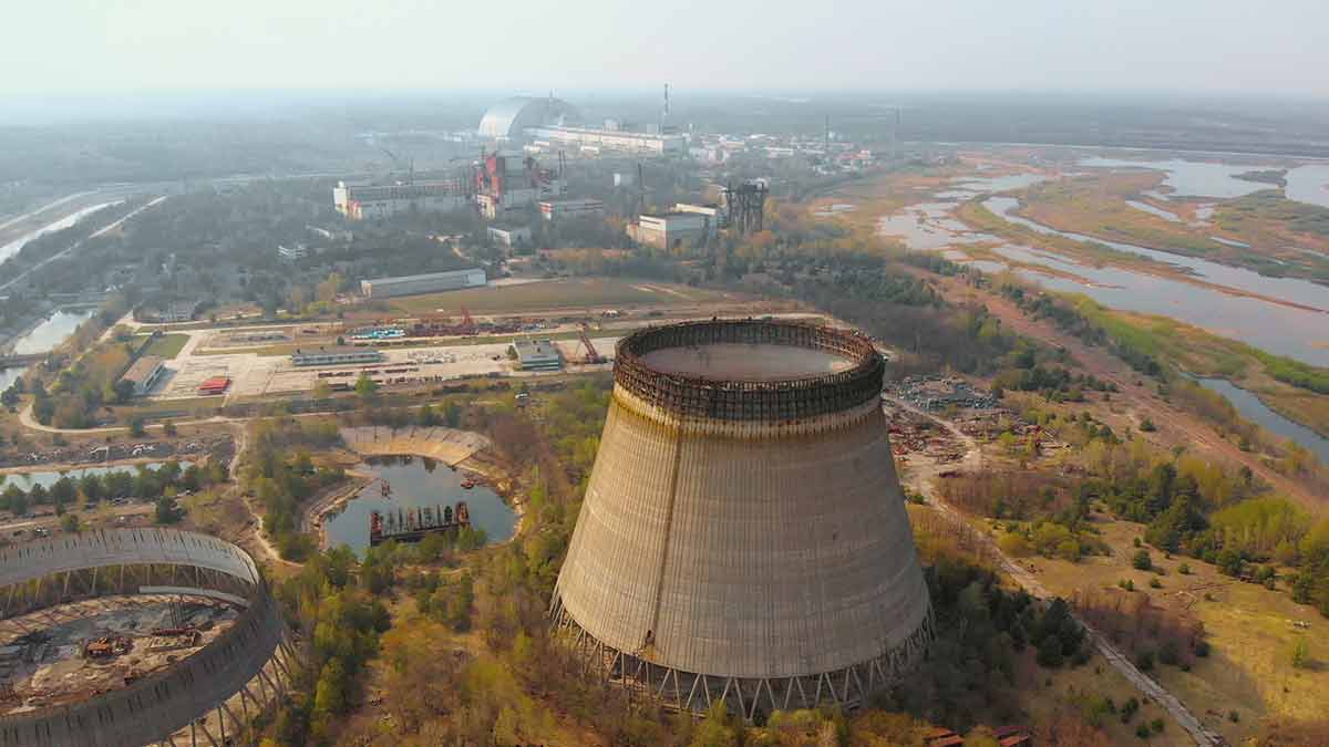 ukraine monuments Chernobyl nuclear power plant