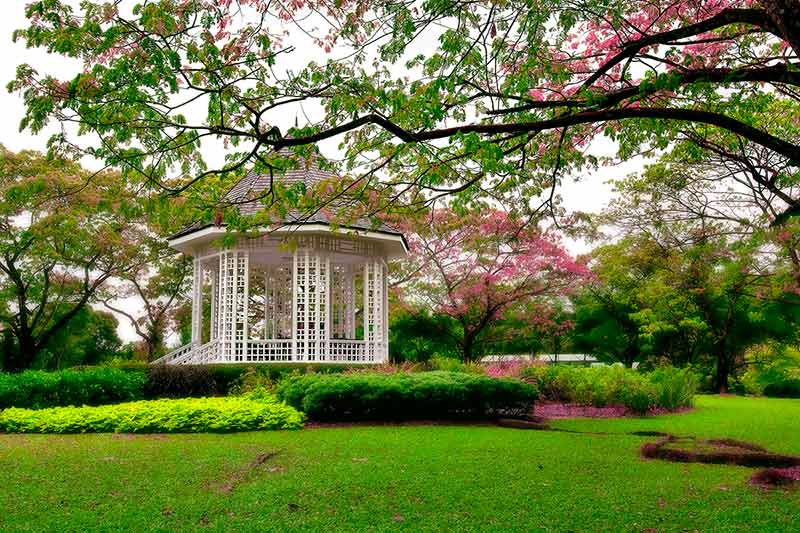 Botanic gardens Bandstand