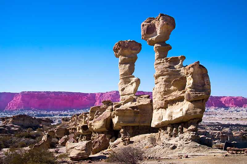 Rock in Ischigualasto National Park