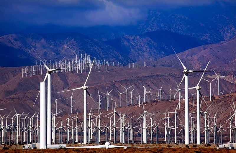 Wind Turbines Coachella Valley