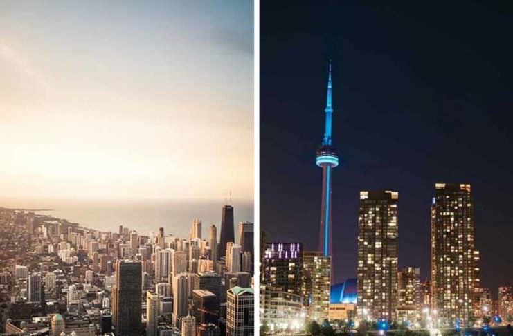 The USA And Canada Trip Combos You Never Knew You Needed Chicago and Toronto