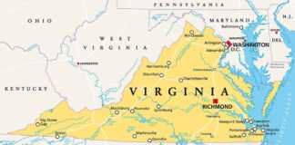 virginia cities and towns map