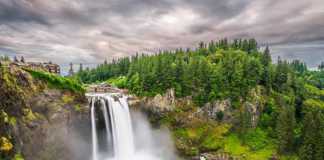 washington state landmarks snoqualmie falls