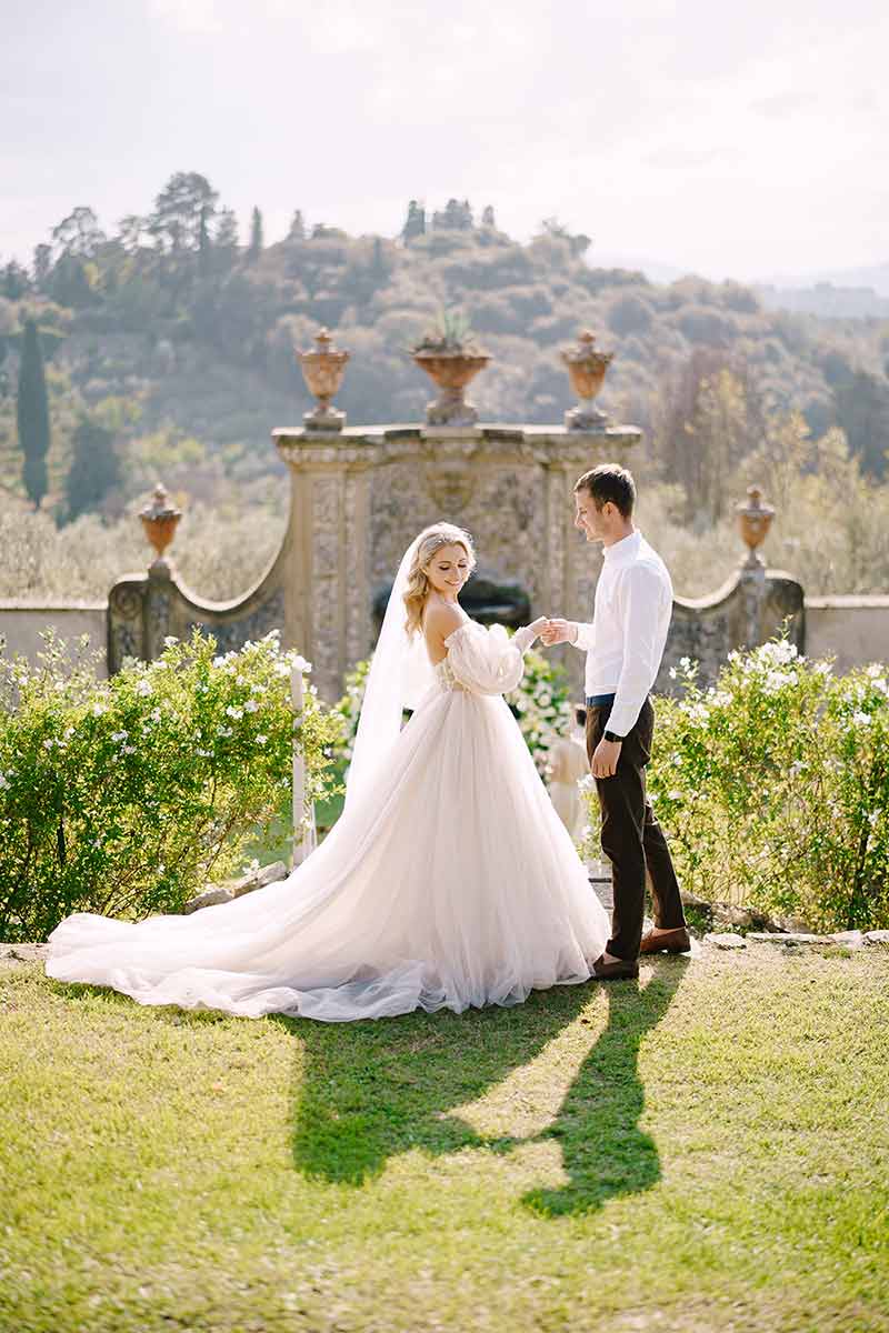 Wedding At An Old Winery Villa In Tuscany