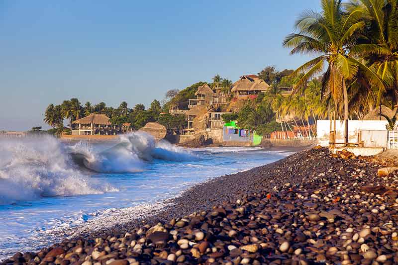 El Tunco Beach in Salvador