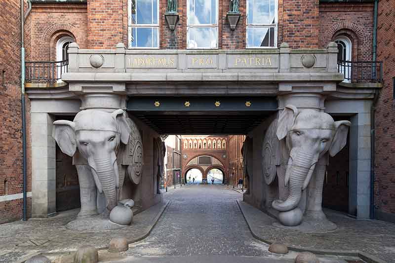 Elephant Gate At Carlsberg Brewery