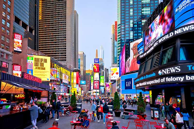 New York City Times Square Lights
