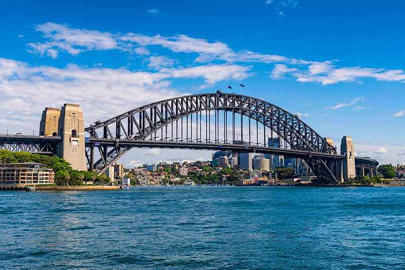 The Great View Around Harbour Bridge In Sydney