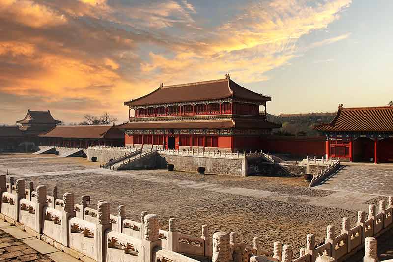 Famous Forbidden City In Beijing