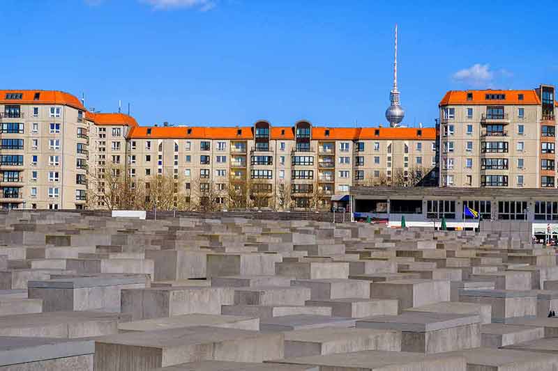 Holocaust Memorial Museum And Berlin City