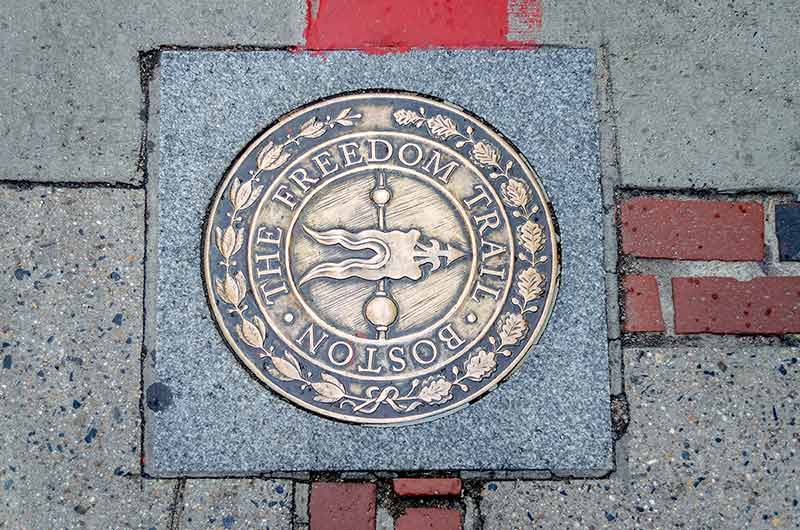 The Freedom Trail Sign