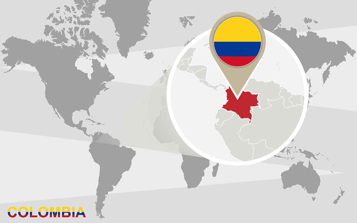 What Is Colombia Known For In 2024   What Is Colombia Known For Map 